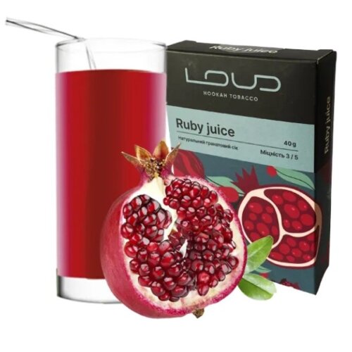 Тютюн Loud Ruby juice (Рубі Джус, 40 г)