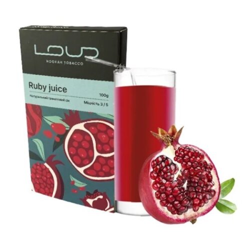 Тютюн Loud Ruby juice (Рубі Джус, 100 г)