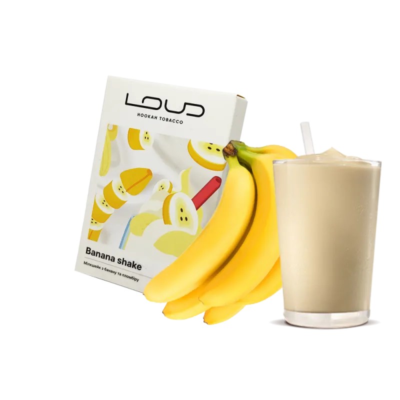 Табак Loud Light Banana shake (Банана Шейк, 50 г)