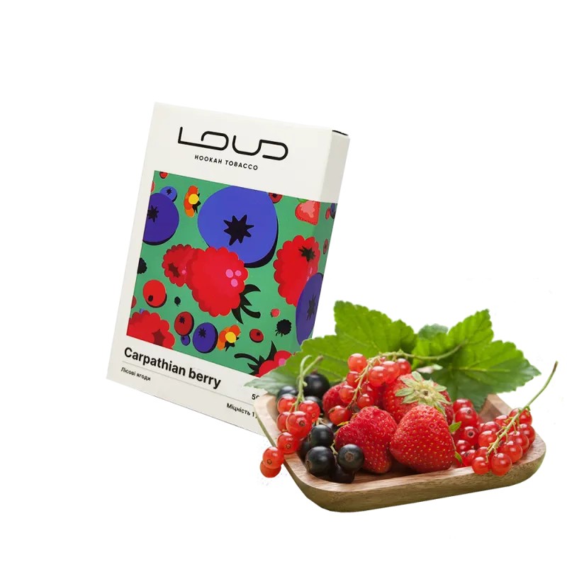 Табак Loud Light Carpathian berries (Капасиан Беррис, 50 г)