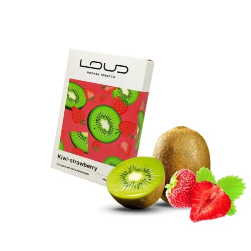 Тютюн Loud Light Kiwi-strawberry (Ківі, Полуниця, 50 г)