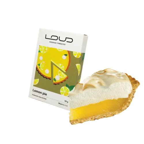 Тютюн Loud Light Lemon pie (Лимонний Пиріг, 50 г)