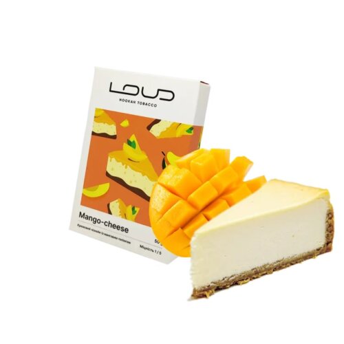 Тютюн Loud Light Mango cheese (Манго, Чізкейк, 50 г)
