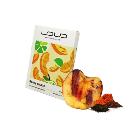 Табак Loud Light Spicy peach (Спайси Персик, 50 г)
