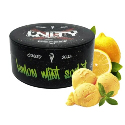 Тютюн Unity Lemon mint sorbet (Лимонно-м'ятний сорбет, 100 грам)