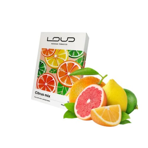 Тютюн Loud Light Citrus Mix (Цитрус Мікс, 50 ​​г)