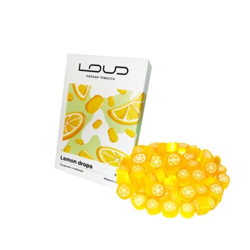 Табак Loud Light Lemon Drops (Лимонные Леденцы, 50 г)