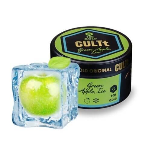Табак CULTt Light G100 (Зеленое яблоко, Лед, 100 г)