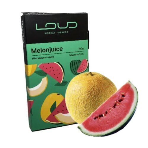 Тютюн Loud Melonjuice (Мелонджус, 100 г)