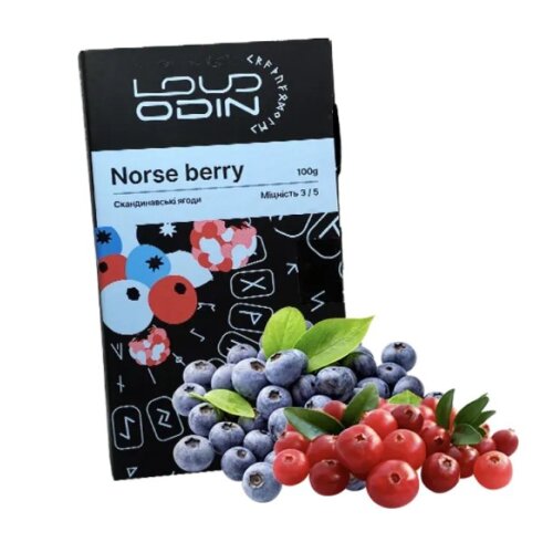 Табак Loud Norse berry (Норз берри, 100 г)