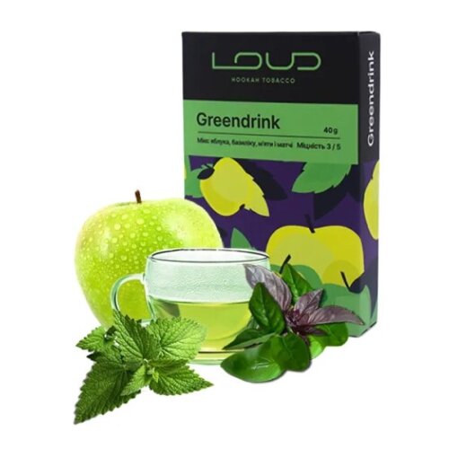 Табак Loud Greendrink (Гриндринк, 40 г)