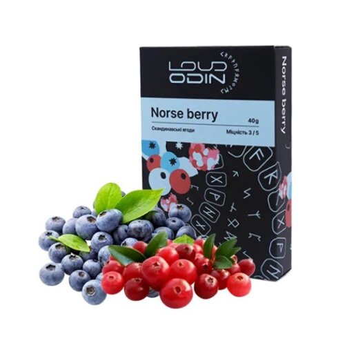 Табак Loud Norse berry (Норз берри, 40 г)