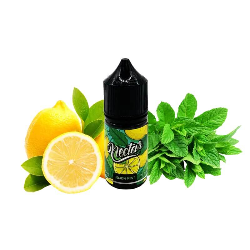 Жидкость Nectar Lemon mint (Лимон, Мята, 30 мл)