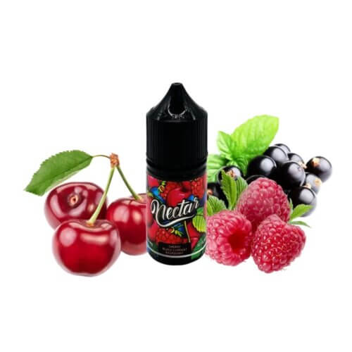 Жидкость Nectar Cherry black currant raspberry (Вишня, Смородина, Малина, 30 мл)