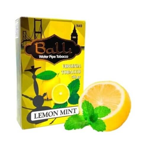 Табак Balli Lemon Mint (Лимон, Мята, 50 грамм)