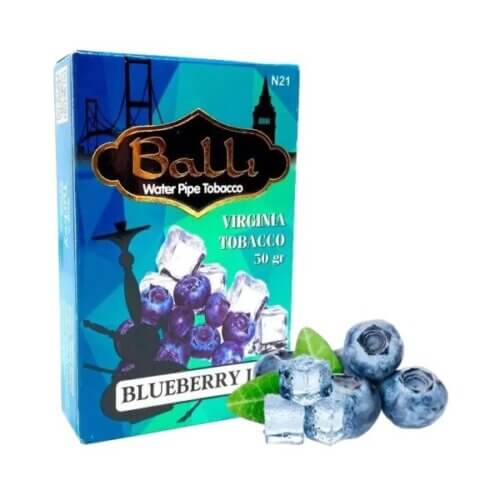 Табак Balli Blueberry ice (Черника, Лед, 50 грамм)