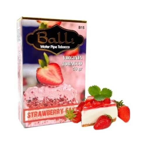 Табак Balli Strawberry cake (Клубника Пирог, 50 грамм)
