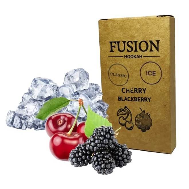 Табак Fusion Classic Ice Cherry Blackberry (Вишня, Ежевика, Лед, 100 г)