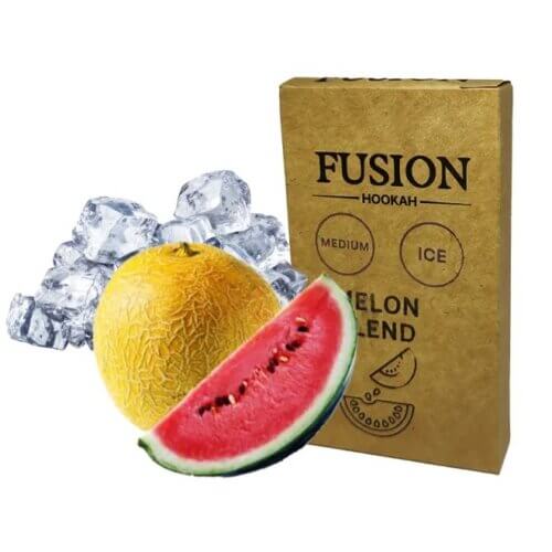 Табак Fusion Medium Ice Melon Blend (Дыня, Арбуз, Лед, 100 г)