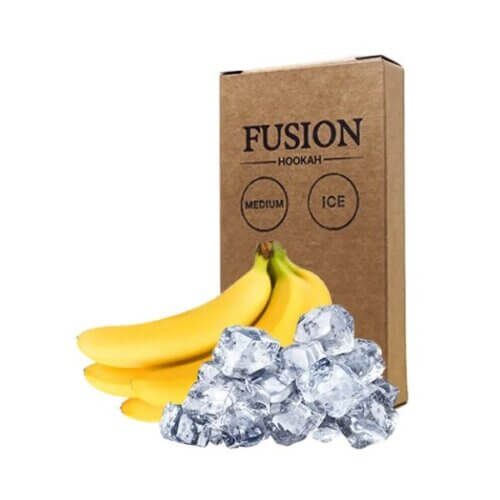 Табак Fusion Medium Ice Banana (Банан, Лед, 100 г)