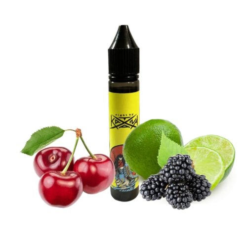 Жидкость Katana Cherry Blue Raspberry Lime (Вишня, Ежевика, Лайм, 30 мл)