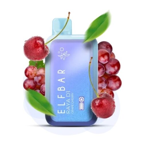 Elf Bar Raya D1 13000 Grape Cherry (Виноград Вишня)