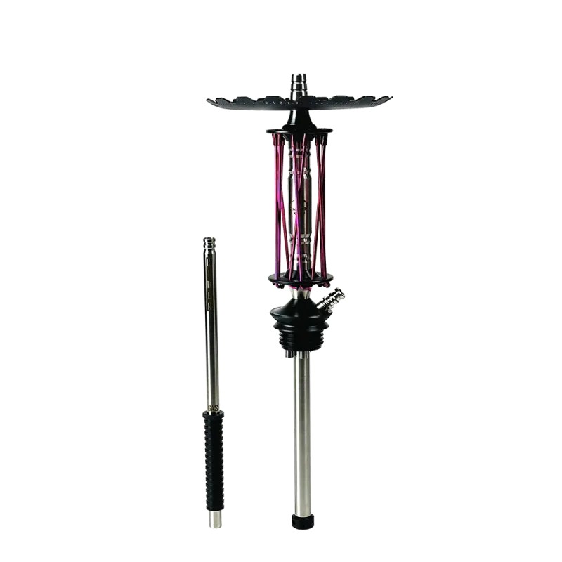 Кальян Trumpet Hookah Rider Pink (розовый, базовый комплект)