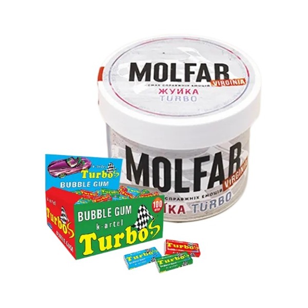 Табак Molfar Virginia line Жвачка Турбо (40 грамм)