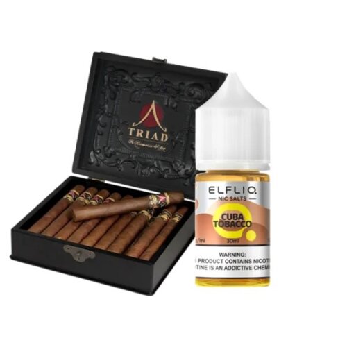 Жидкость ELFLIQ Cuba Tobacco (Кубинский Табак, 30 мл)