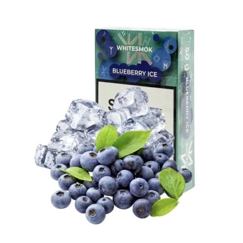 Табак WhiteSmok Blueberry Ice (Черника, Лед, 50 г)