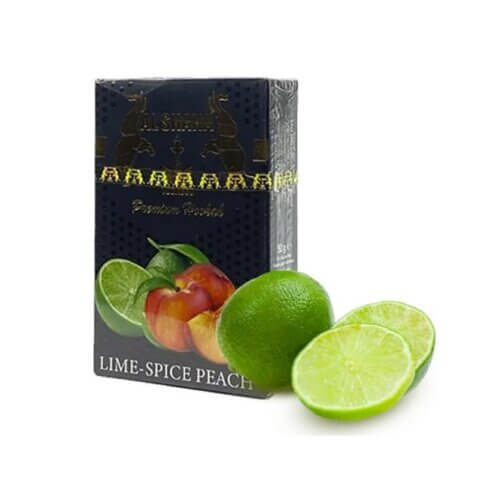 Табак Al Shaha Lime Spice Peach (Лайм, Пряности, Персик, 50 г)