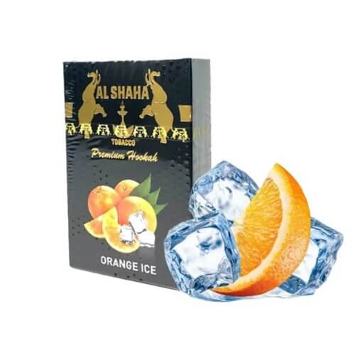 Табак Al Shaha Orange ice (Апельсин, Лед, 50 г)