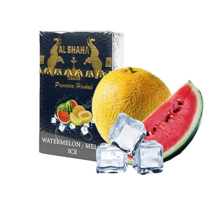 Табак Al Shaha Watermelon-Melon-Ice (Арбуз, Дыня, Лед, 50 г)