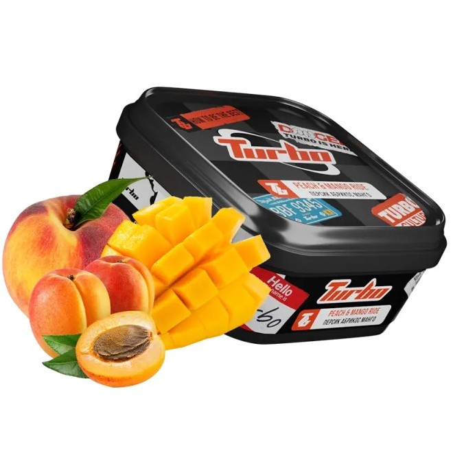 Табак Turbo Peach&Mango Ride (Персик, Абрикос, Манго, 250 г)