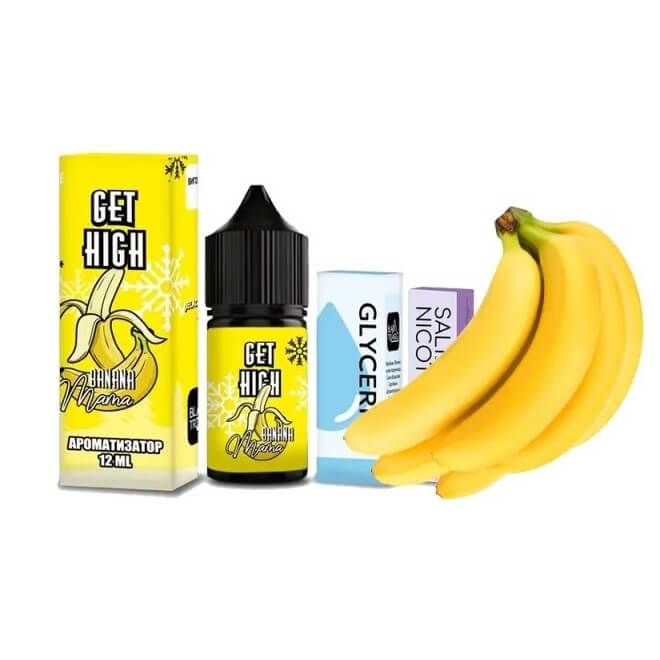 Набор для самозамеса Get High Banana Mama (Банана-мама, 30 мл)