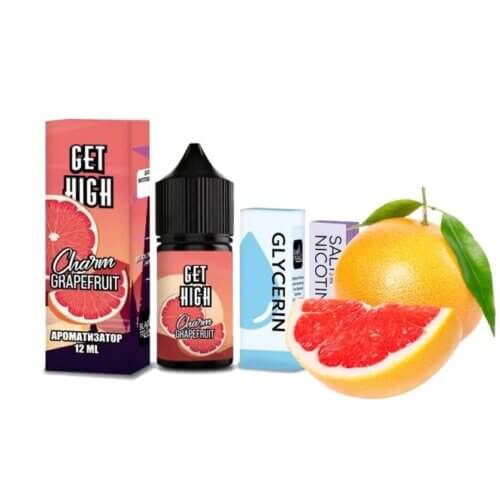 Набор для самозамеса Get High Charm Grapefruit (Чарм Грейпфрут, 30 мл)