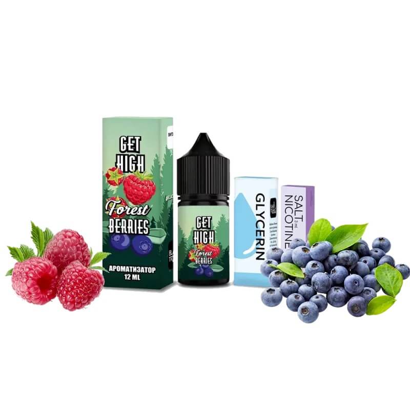 Набор для самозамеса Get High Forest Berries (Ягоды, 30 мл)