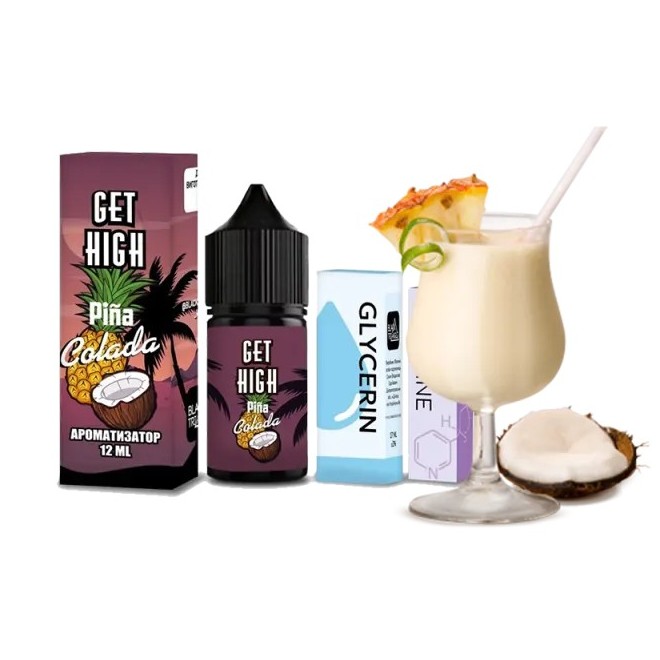 Набор для самозамеса Get High Pina Colada (Пина Колада, 30 мл)