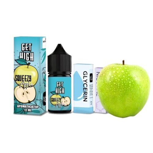 Набор для самозамеса Get High Squeezy Apple (Сквизи Эпл, 30 мл)