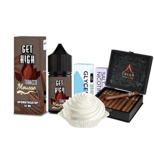 Набор для самозамеса Get High Tobacco Mousse (Тобакко Мусс, 30 мл)