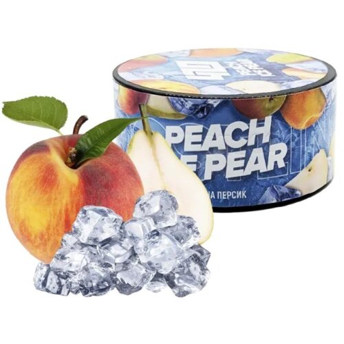 Табак 420 Frost Line Peach Ice Pear (Груша, Персик, Лед, 100 грамм)