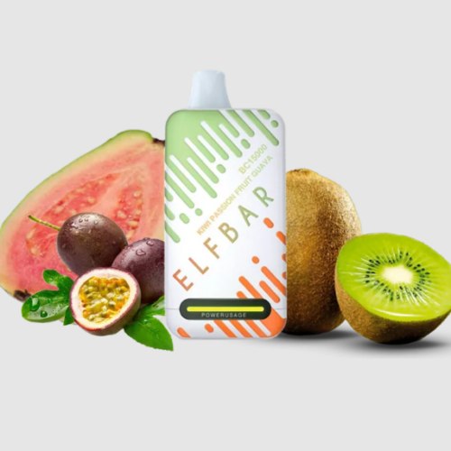 Elf Bar BC15000 Kiwi Passion Fruit Guava (Киви, Маракуйя, Гуава)