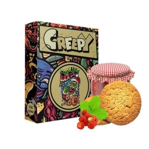 Табак Creepy Cookies for Santa (Печенье с земляничным джемом, 100 г)