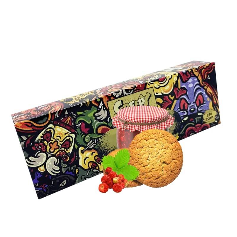 Табак Creepy Cookies for Santa (Печенье с земляничным джемом, 250 г)