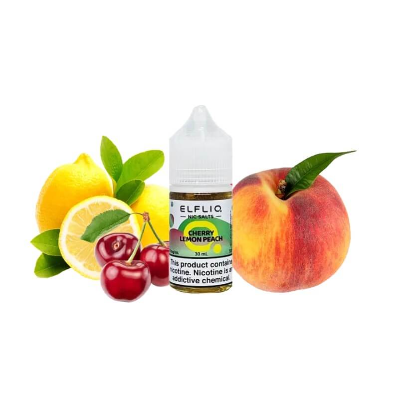 Жидкость ELFLIQ Cherry Lemon Peach (Вишня, Лимон, Персик, 10 мл)