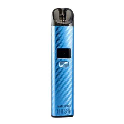 Многоразовая POD-СИСТЕМА Lost Vape Ursa Nano Pro Pod Kit Blue Carbon (Синий, с картриджем)