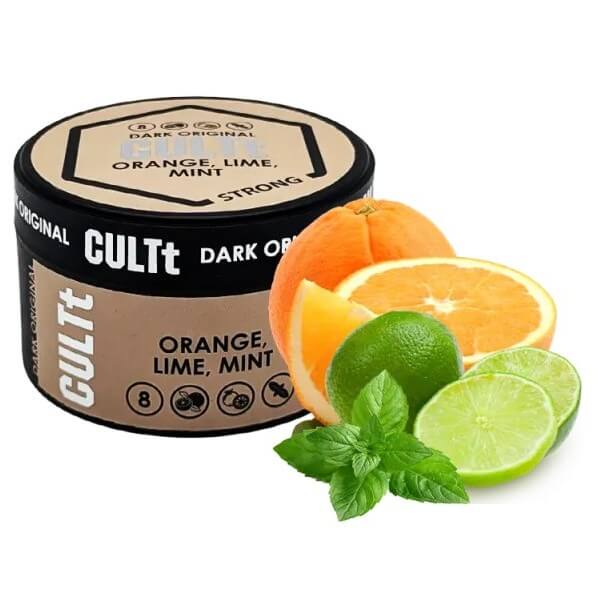 Табак CULTt Strong Orange Lime Mint DS08 (Апельсин, Лайм, Мята, 100 г)