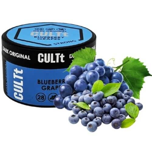 Табак CULTt Strong Blueberry Grapes DS28 (Черника, Виноград, 100 г)