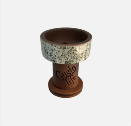 Чаша для кальяна Gusto Bowls Rook White Grey (Бело-серый)