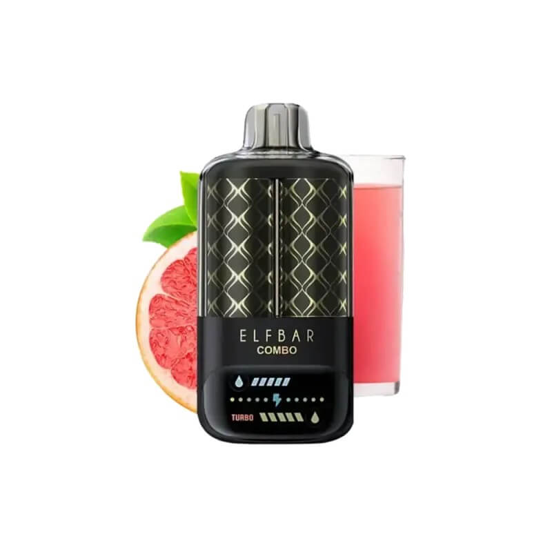 Одноразовый POD Elf Bar 25000 Combo Pink Lemonade & Grapefruit (Розовый Лимонад, Грейпфрут)